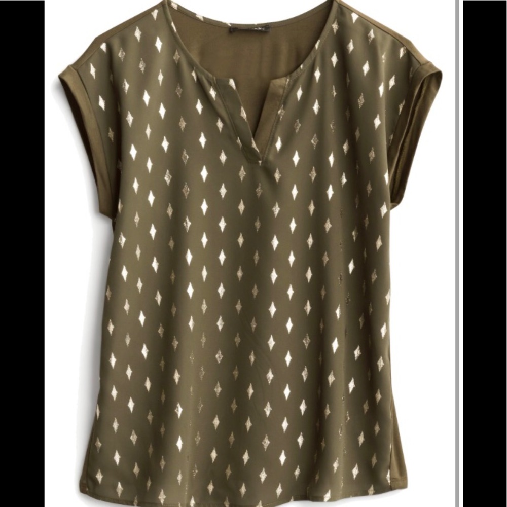 StitchFix Papermoon Reece print blouse
